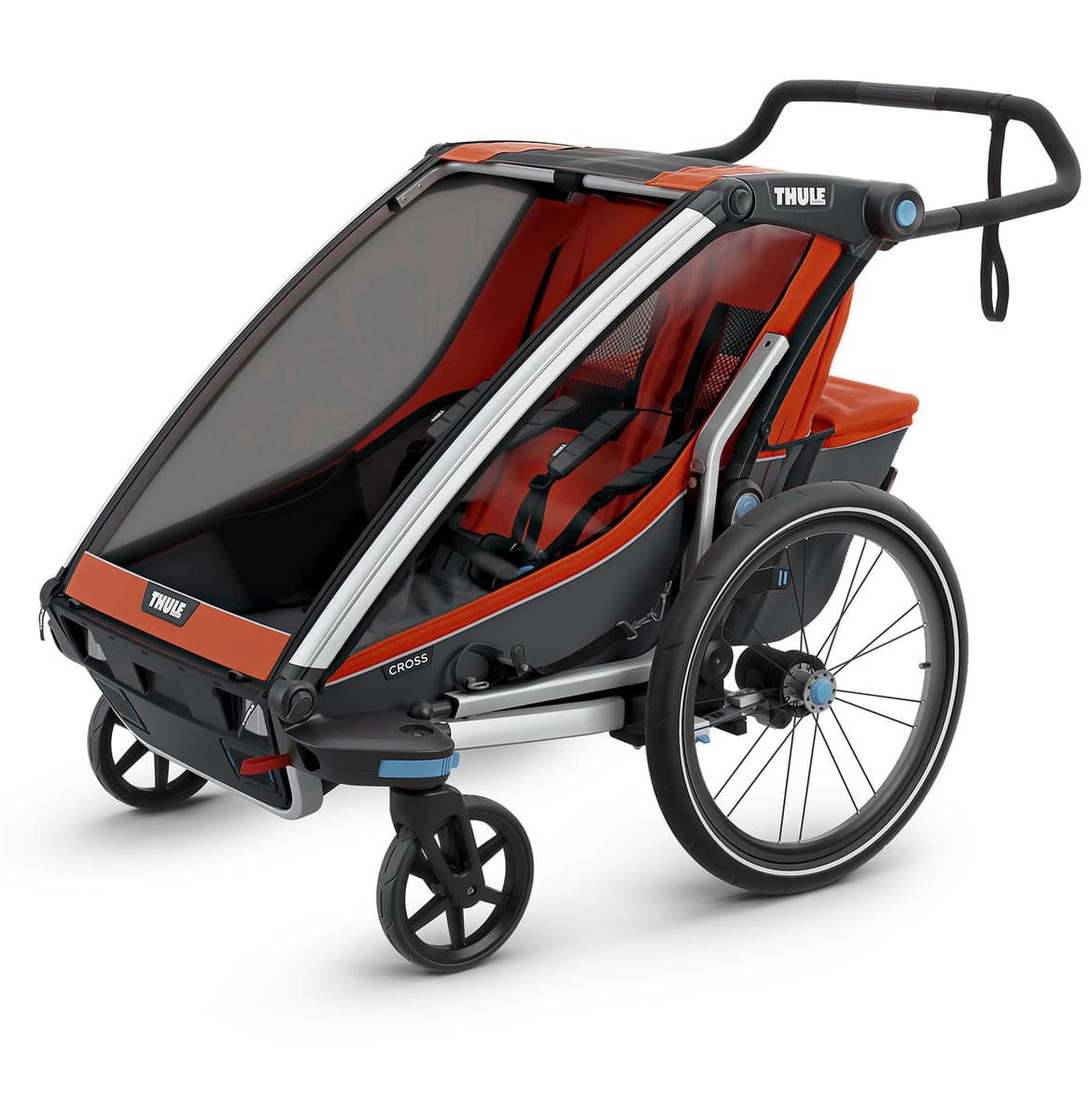 Thule Chariot Cross2 Bike Trailer - Orange