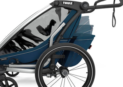 Thule Chariot Cross 2 Multisport Trailer + Stroller - Majolica Blue - 10202023