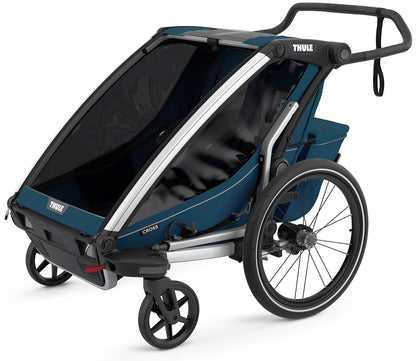 Thule Chariot Cross 2 Multisport Trailer + Stroller - Majolica Blue - 10202023
