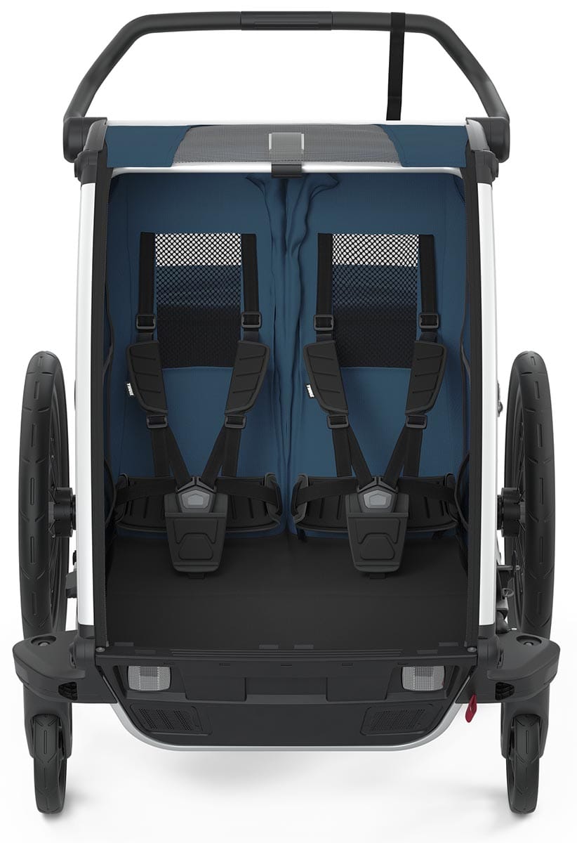 Thule Chariot Cross 2 Multisport Trailer + Stroller - Majolica Blue - 10202023