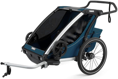 Thule Chariot Cross 2 Multisport Trailer + Stroller - Majolica Blue - 10202023