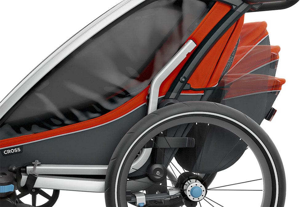 Thule Chariot Cross1 Trailer - Orange - 10202002