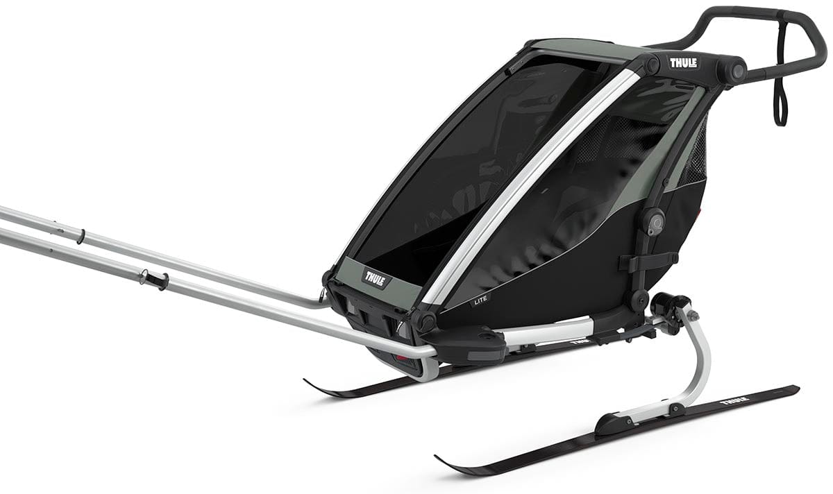 Thule Chariot Lite 1 Single Multisport Trailer + Stroller - Agave - 10203021