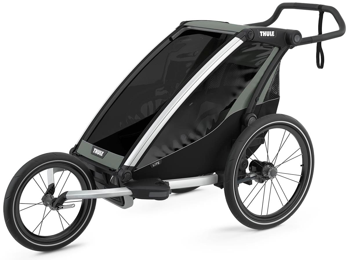 Thule Chariot Lite 1 Single Multisport Trailer + Stroller - Agave - 10203021