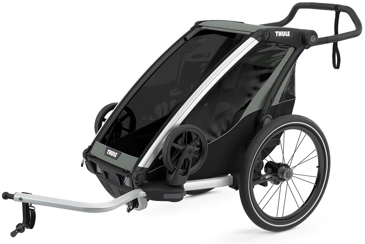 Thule Chariot Lite 1 Single Multisport Trailer + Stroller - Agave - 10203021