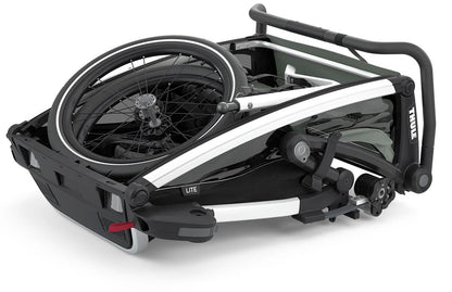 Thule Chariot Lite 2 Double Multisport Trailer + Stroller - Agave - 10203022