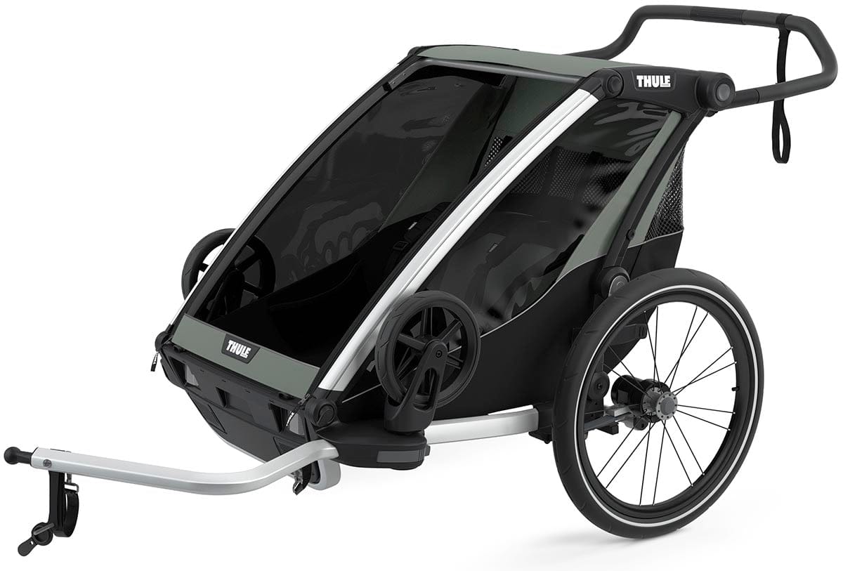 Thule Chariot Lite 2 Double Multisport Trailer + Stroller - Agave - 10203022