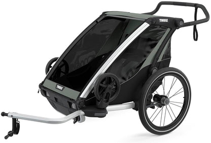 Thule Chariot Lite 2 Double Multisport Trailer + Stroller - Agave - 10203022