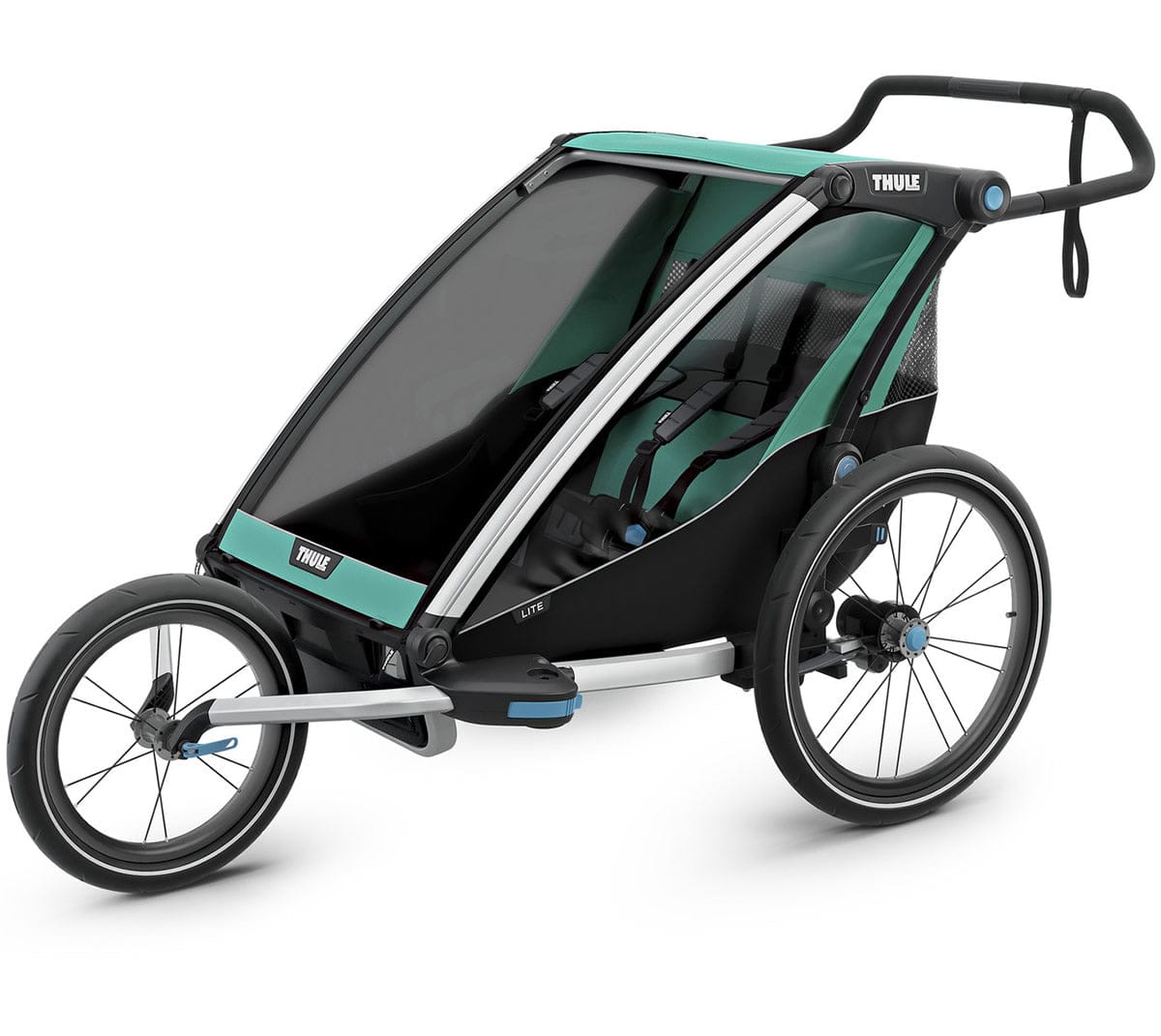Thule Chariot Lite 2 Double Multisport Trailer + Stroller - Bluegrass - 10203007