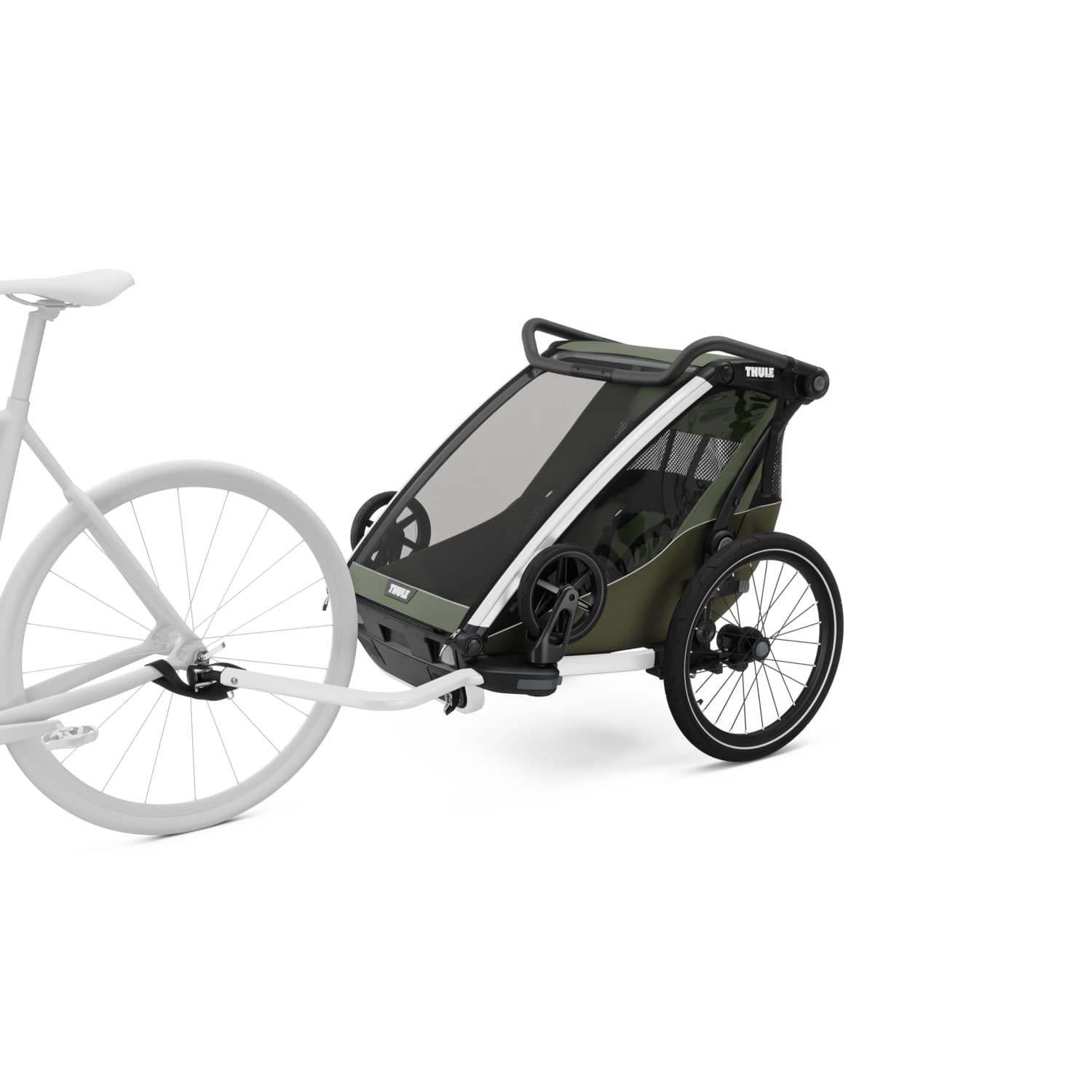 double trailer stroller Thule Chariot Lite Double Multisport Trailer + Stroller