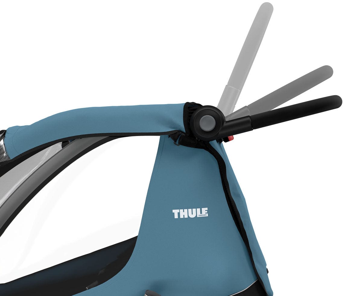 Thule Courier Bicycle Trailer + Stroller - Aegean Blue - 10102001
