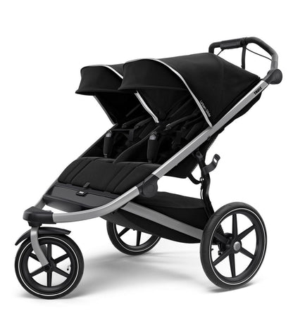 Thule OPEN BOX Urban Glide 2 Double Jogger Stroller - Jet Black - 10101951-OB