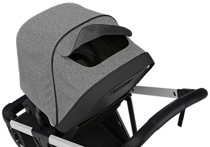 Thule Shine Stroller + Bassinet Bundle - Grey Melange / Black - 11400200-11400300