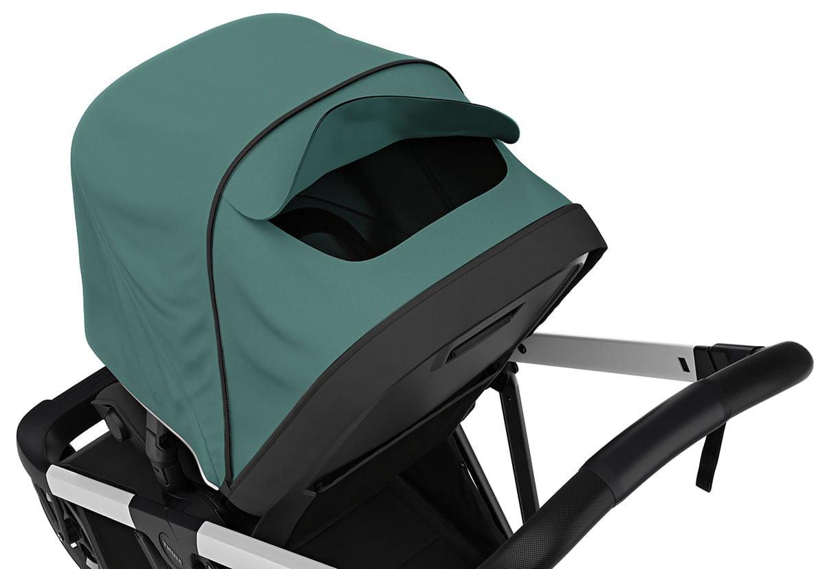 Thule Shine Stroller + Bassinet Bundle - Mallard Green / Black - 11400201-11400300