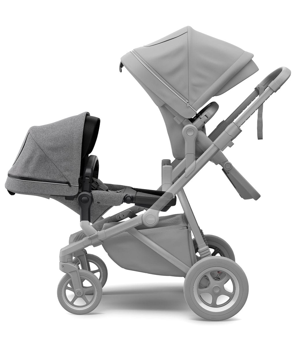 Thule Sleek Sibling Seat - Black / Grey Melange - 11000210