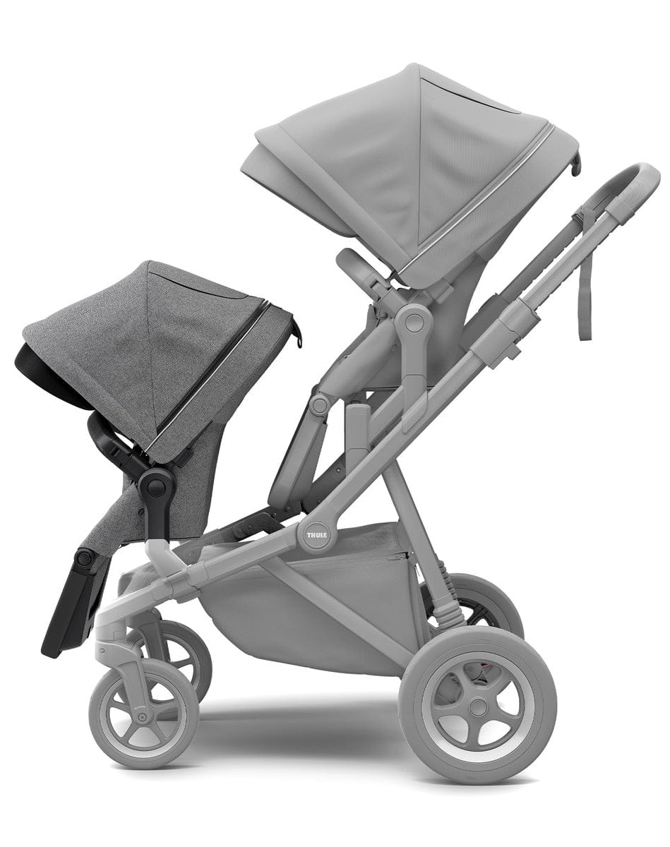 Thule Sleek Sibling Seat - Black / Grey Melange - 11000210