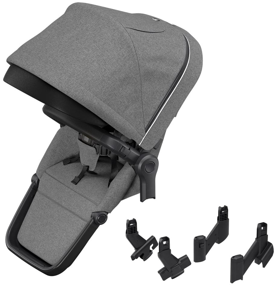 Thule Sleek Sibling Seat - Black / Grey Melange - 11000210
