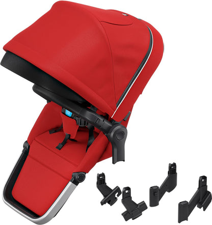 Thule Sleek Sibling Seat - Energy Red - 11000203
