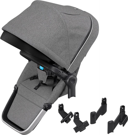 Thule Sleek Sibling Seat - Grey Melange - 11000200