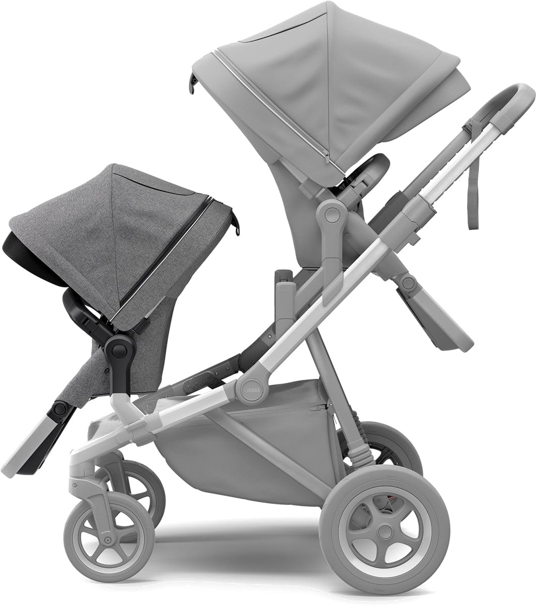 Thule Sleek Sibling Seat - Grey Melange - 11000200
