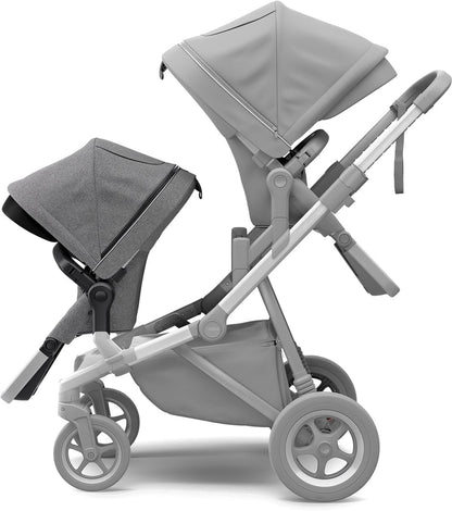 Thule Sleek Sibling Seat - Grey Melange - 11000200