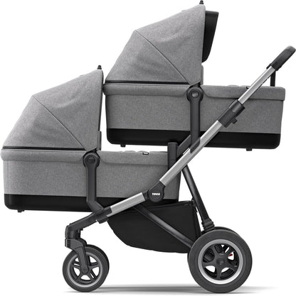 Thule Sleek Single-to-Double Stroller - Midnight Black - 11000002