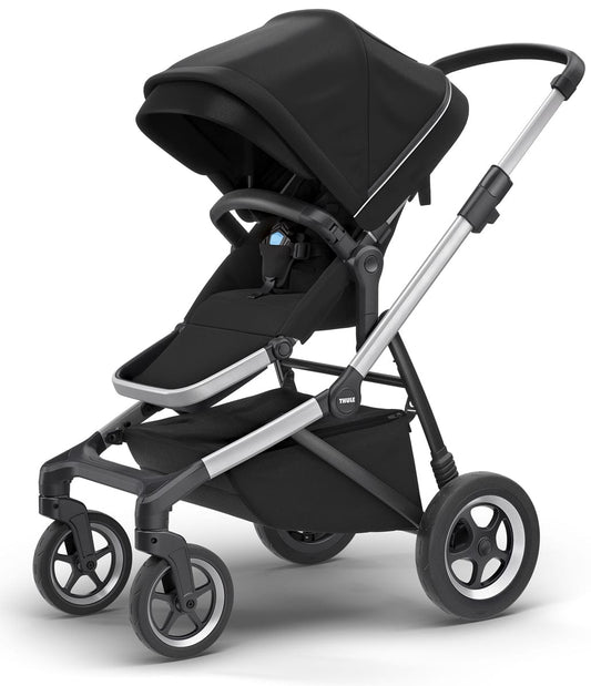 Thule Sleek Single-to-Double Stroller - Midnight Black - 11000002