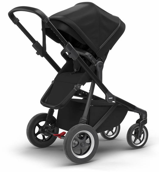 Thule Sleek Single-to-Double Stroller - All Black