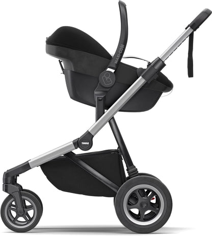 Thule Sleek Single-to-Double Stroller - Navy Blue