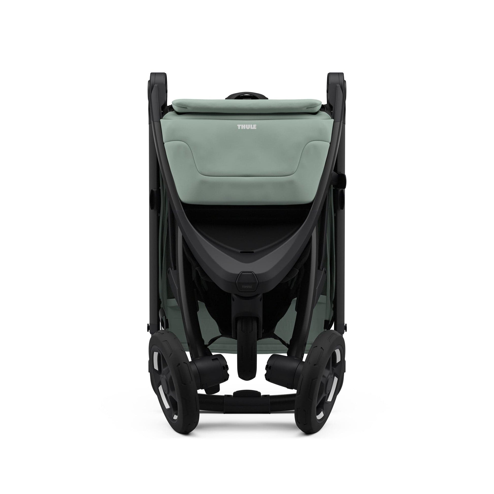 Thule Spring 2 Compact All-Terrain Stroller + Bassinet Bundle - Mist Green / Black - 11300255-20110754