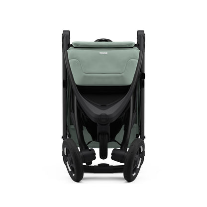 Thule Spring 2 Compact All-Terrain Stroller + Bassinet Bundle - Mist Green / Black - 11300255-20110754