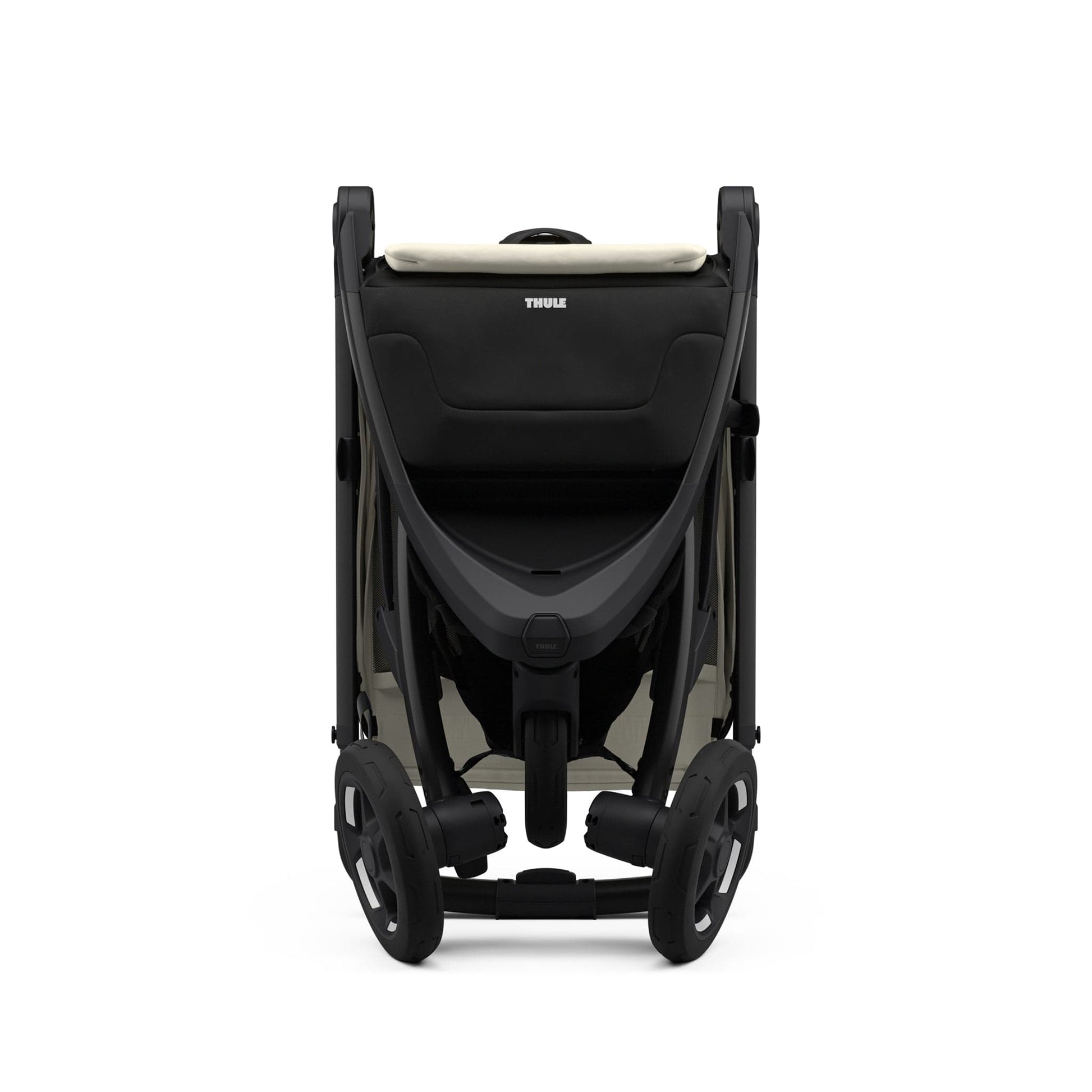 Thule Spring 2 Compact All-Terrain Stroller + Bassinet Bundle - Soft Beige - 11300254-20110772