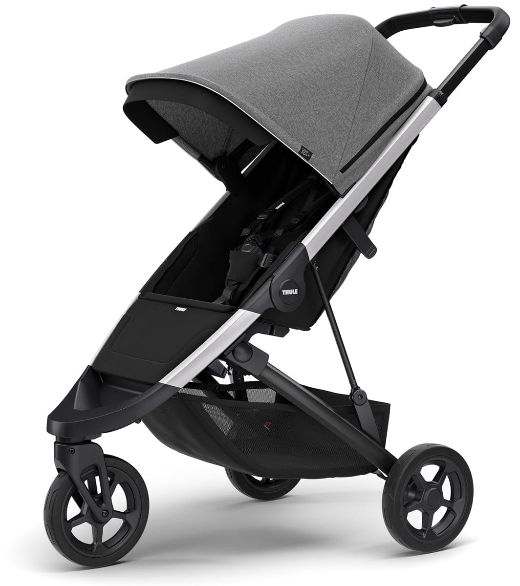 Thule Spring Stroller - Aluminum/Grey Melange