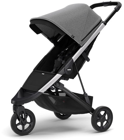 Thule Spring Stroller - Aluminum/Grey Melange