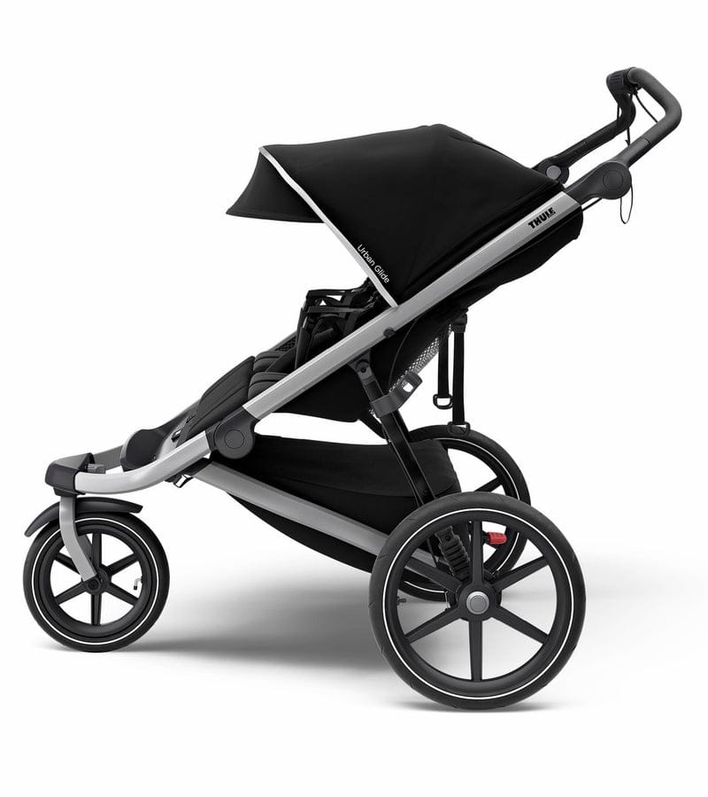 Thule Urban Glide 2 Double Jogging Stroller + Essentials Bundle - Jet Black - 10101951-OS-RC