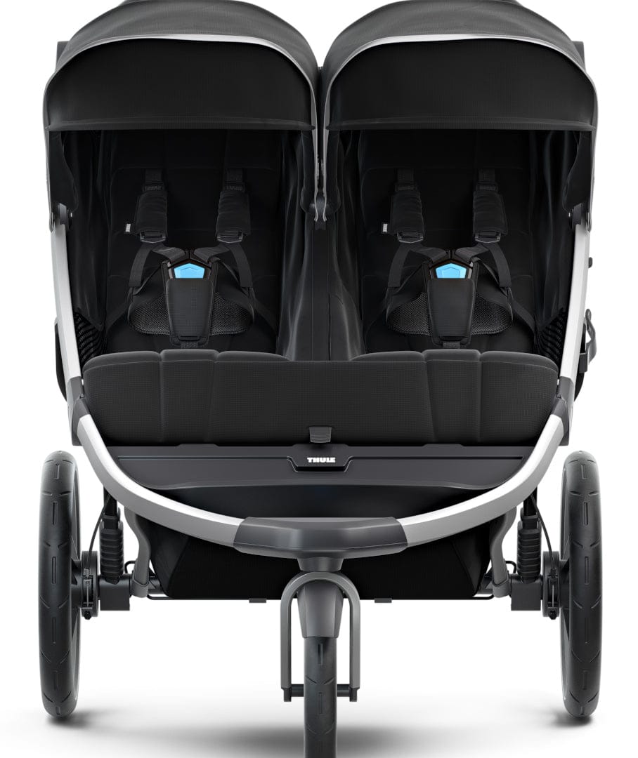 Thule Urban Glide 2 Double Jogging Stroller + Sport Organizer - Black - 10101927-20201514