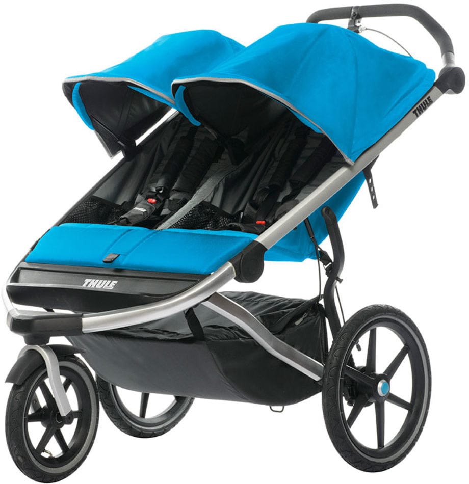 Thule Urban Glide Double Jogging Stroller - Thule Blue