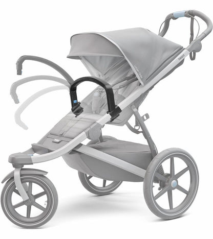 Thule Urban Glide 2 Jogging Stroller Essentials Bundle - Dark Shadow - 10101950-BAR-CAGE