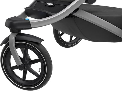 Thule Urban Glide 2 Single Jogging Stroller + Sport Organizer - Dark Shadow