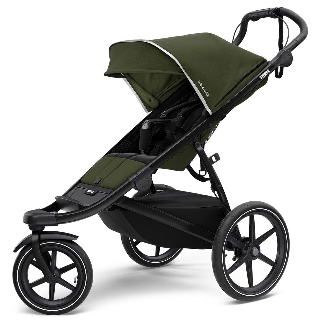 Thule Urban Glide 2 Single Jogging Stroller - Cypress Green