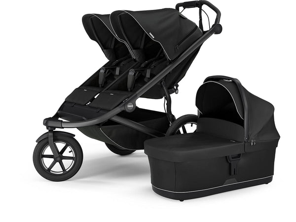 Thule Urban Glide Double Jogging Stroller Bassinet Bundle