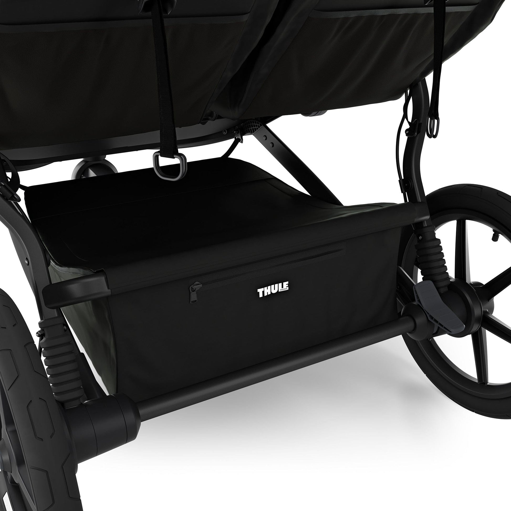 Thule Urban Glide 3 Double Jogging Stroller with Magnetic Buckle - Black - 10101998