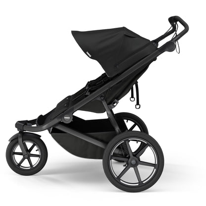 Thule Urban Glide 3 Double Jogging Stroller with Magnetic Buckle - Black - 10101998