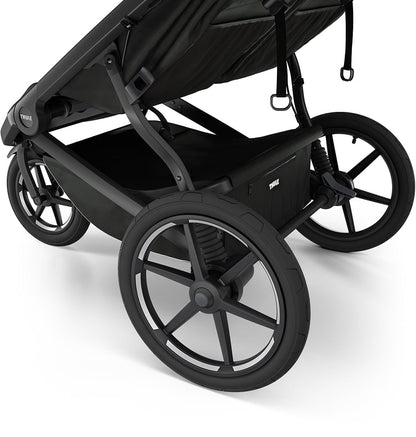 Thule Urban Glide 3 Double Jogging Stroller with NON-Magnetic Buckle- Black - 10101978