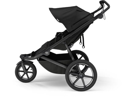 Thule Urban Glide 3 Double Jogging Stroller with NON-Magnetic Buckle- Black - 10101978