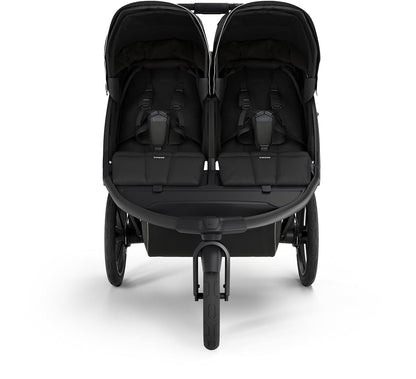 Thule Urban Glide 3 Double Jogging Stroller with NON-Magnetic Buckle- Black - 10101978