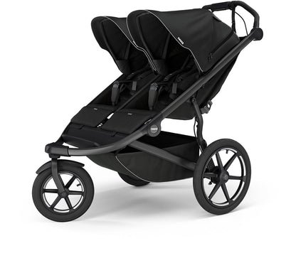Thule Urban Glide 3 Double Jogging Stroller with NON-Magnetic Buckle- Black - 10101978