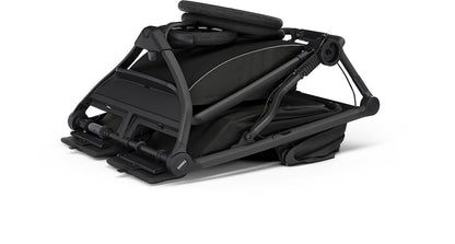 Thule Urban Glide 3 Double Jogging Stroller with NON-Magnetic Buckle - Black - 10101978-B