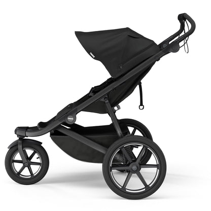 Thule Urban Glide 3 Single Jogging Stroller with Magnetic Buckle - Black - 10101991