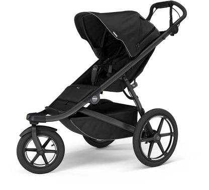 Thule Urban Glide 3 Single Jogging Stroller with NON-Magnetic Buckle - Black - 10101972